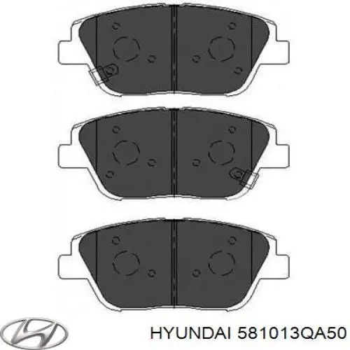 Pastillas freno delanteras Hyundai/Kia 581013QA50 precio, desde 28,44 EUR