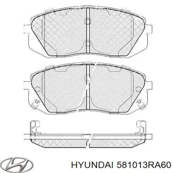 581013RA60 Hyundai/Kia Pastillas delanteras