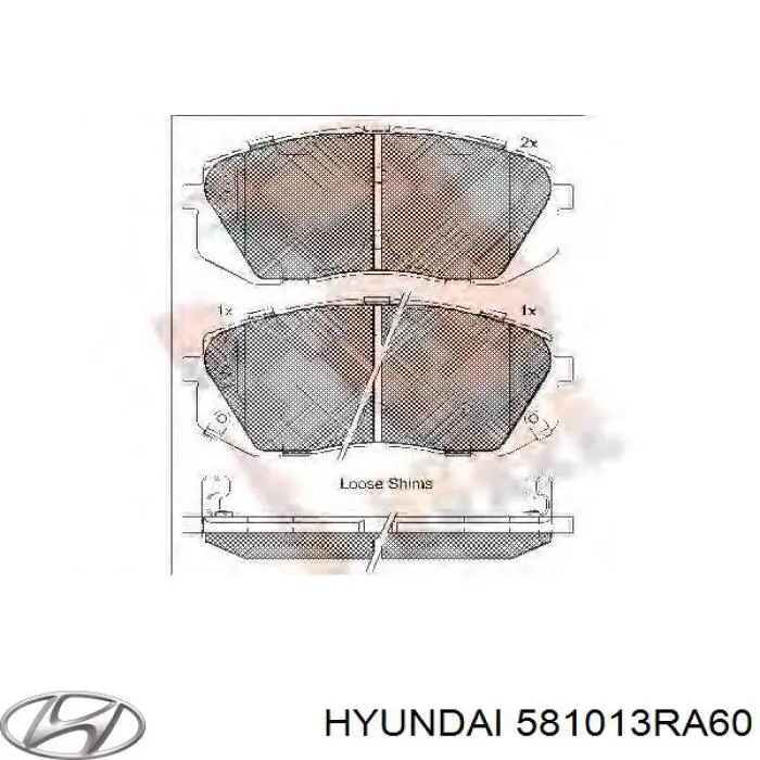 Pastillas freno delanteras Hyundai/Kia 581013RA60 precio, desde 34,55 EUR