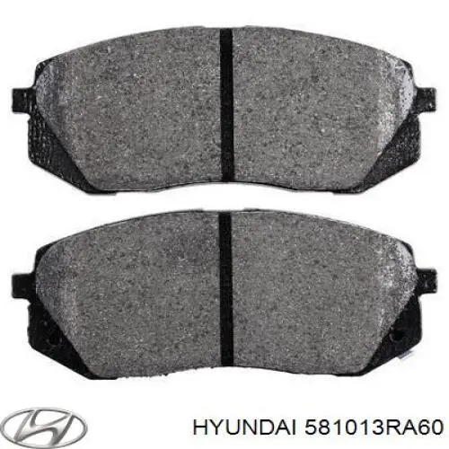 Comprar 581013RA60 Hyundai/Kia Pastillas delanteras de freno
