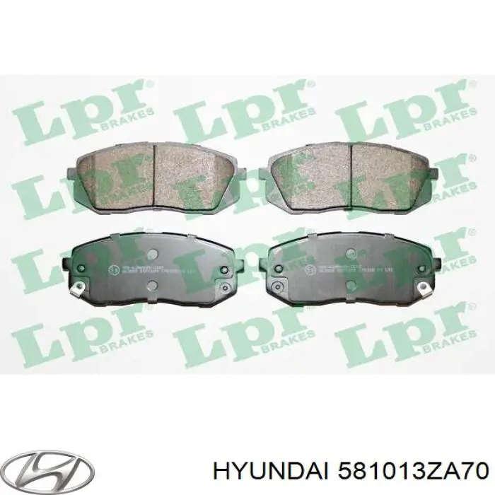 Pastillas freno delanteras Hyundai/Kia 581013ZA70 precio, desde 29,72 EUR