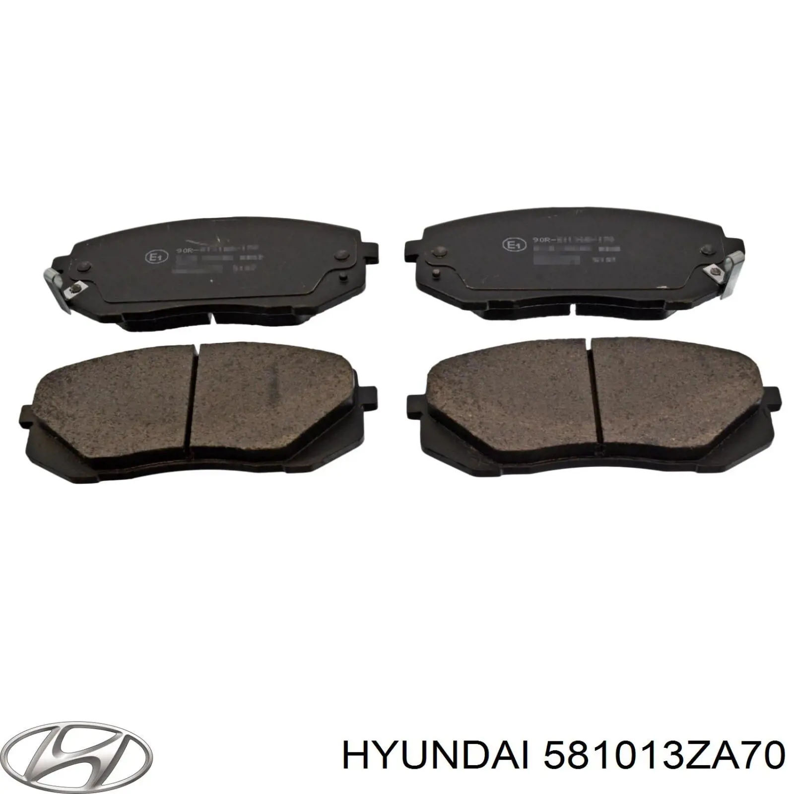 Pastillas de freno 581013ZA70 Hyundai/Kia