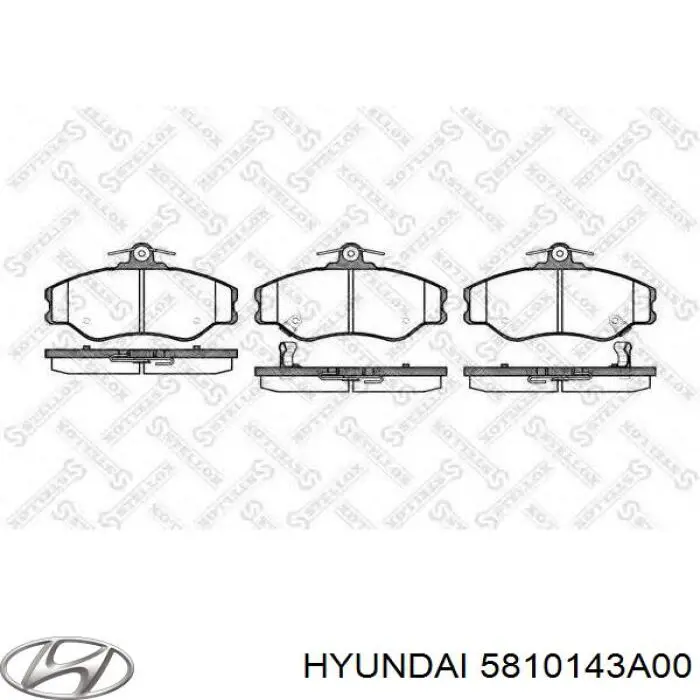 Comprar 5810143A00 Hyundai/Kia Pastillas delanteras de freno