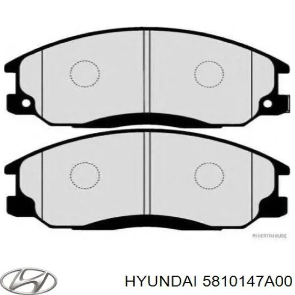 5810147A00 Hyundai/Kia pastillas de freno delanteras