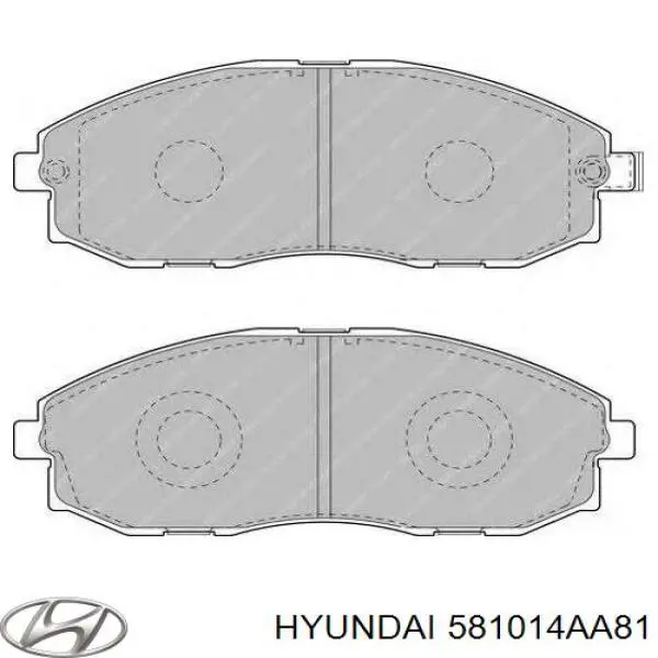 Pastillas freno delanteras Hyundai/Kia 581014AA81 precio, desde 25,53 EUR