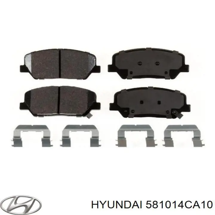 Pastillas freno delanteras Hyundai/Kia 581014CA10 precio, desde 26,23 EUR