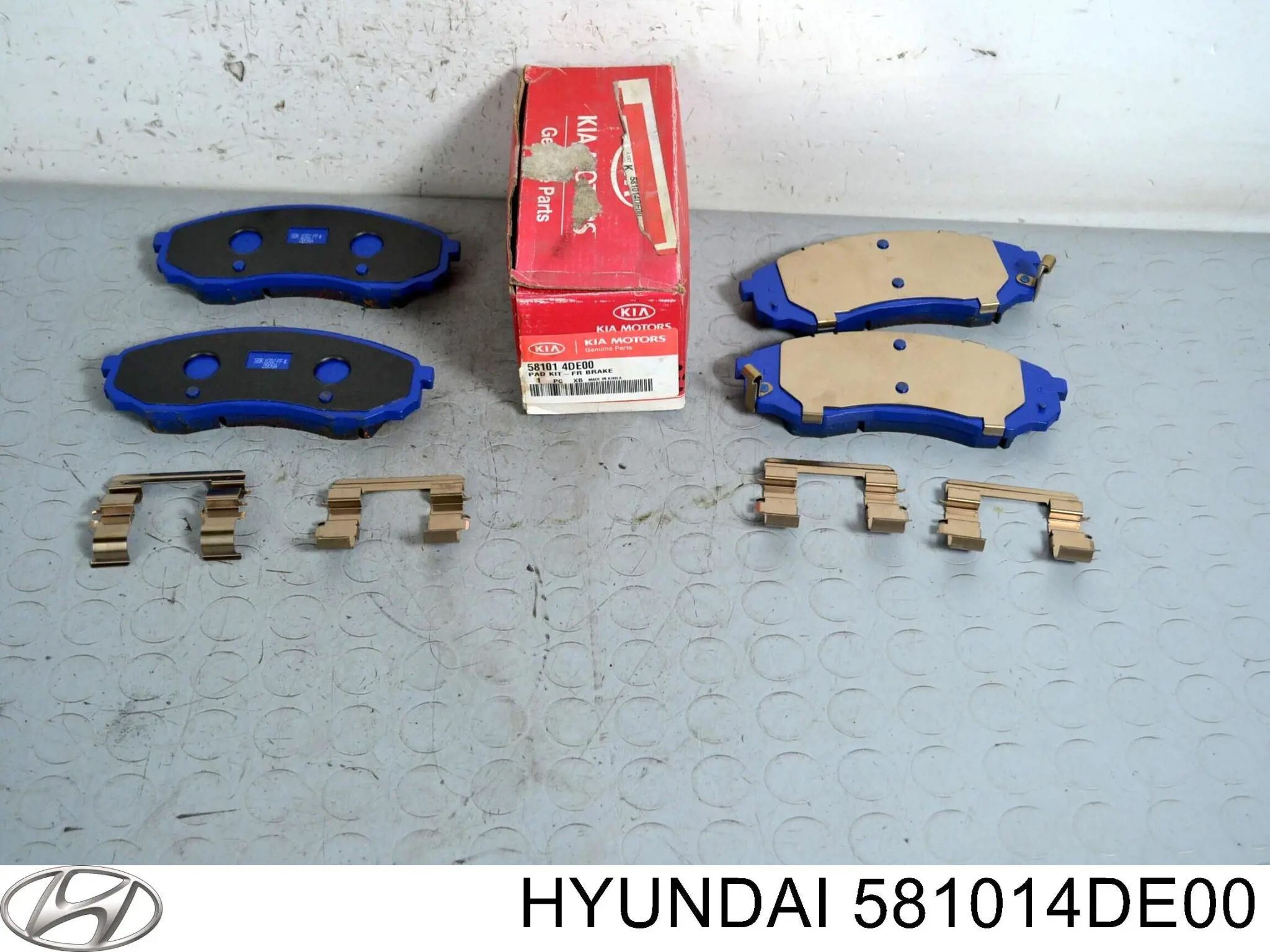 581014DE00 Hyundai/Kia Pastillas delanteras