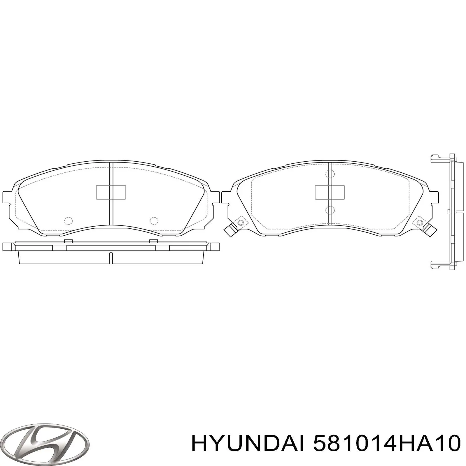 Pastillas freno delanteras Hyundai/Kia 581014HA10 precio, desde 27,97 EUR