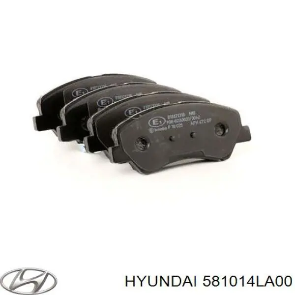 Comprar 581014LA00 Hyundai/Kia Pastillas delanteras de freno