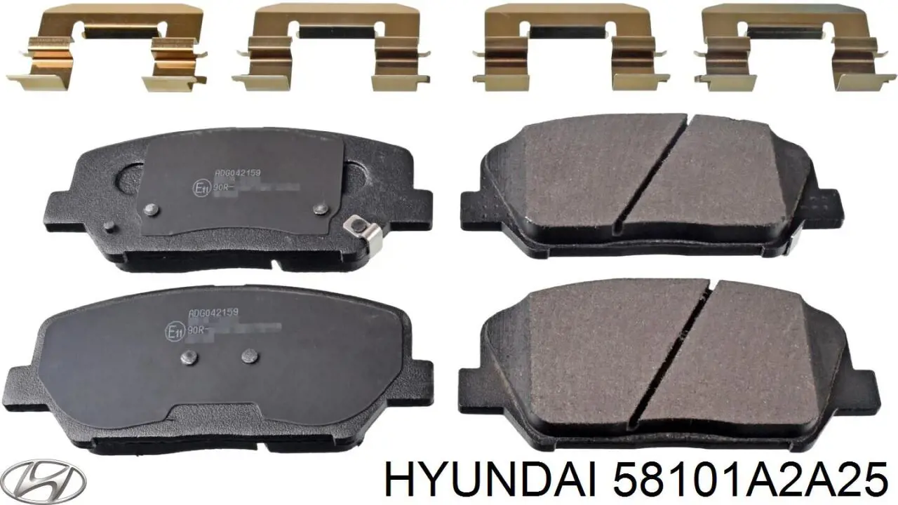 Comprar 58101A2A25 Hyundai/Kia Pastillas delanteras de freno