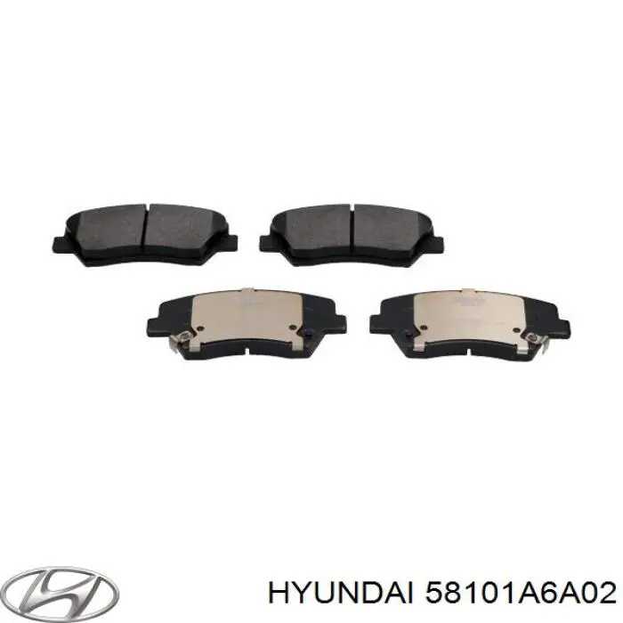Pastillas freno delanteras Hyundai/Kia 58101A6A02 precio, desde 24,48 EUR