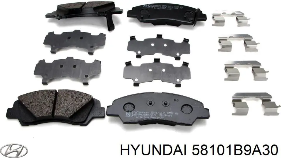 Comprar 58101B9A30 Hyundai/Kia Pastillas delanteras de freno