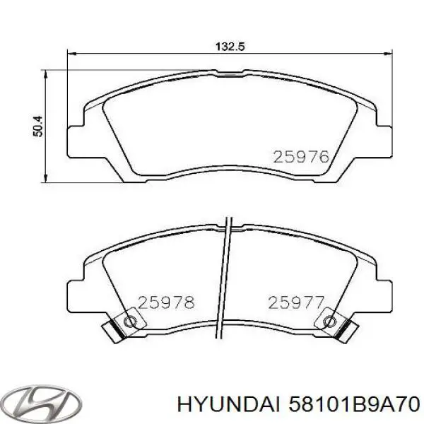 Pastillas freno delanteras Hyundai/Kia 58101B9A70 precio, desde 29,93 EUR