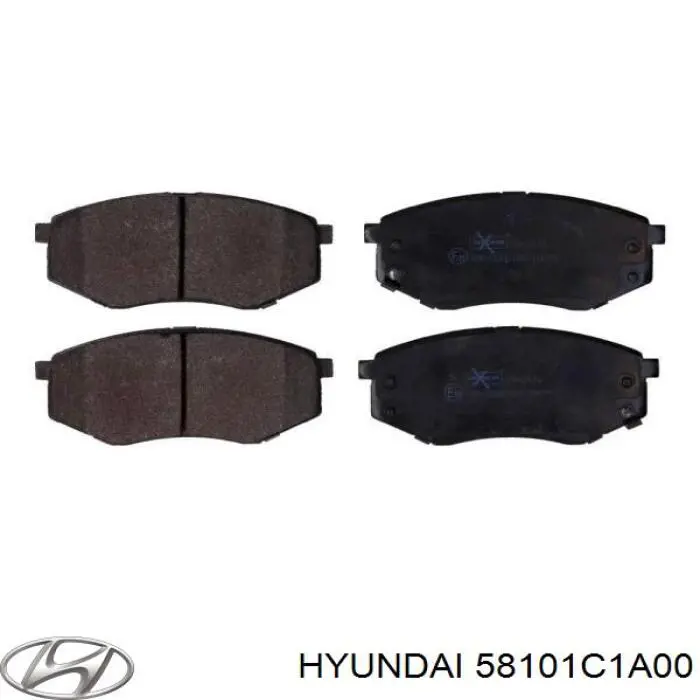 Pastillas freno delanteras Hyundai/Kia 58101C1A00 precio, desde 32,54 EUR
