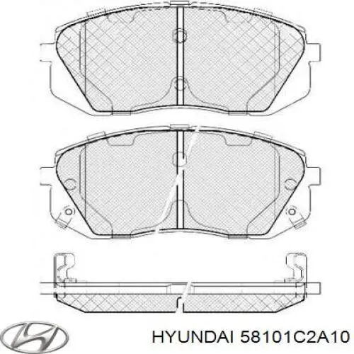 Pastillas freno delanteras Hyundai/Kia 58101C2A10 precio, desde 33,94 EUR