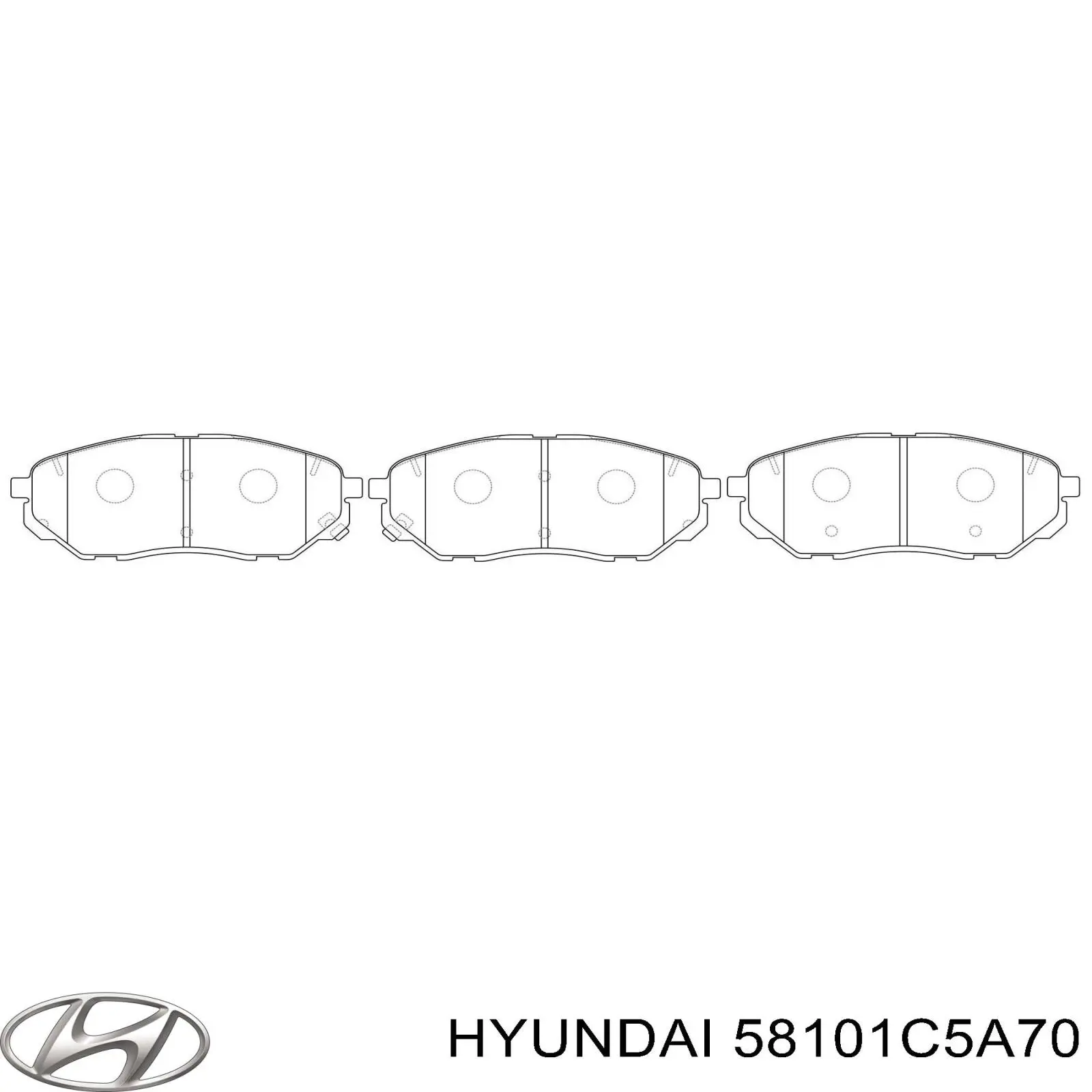 Pastillas de freno delanteras KIA Sorento 3 C5, UM