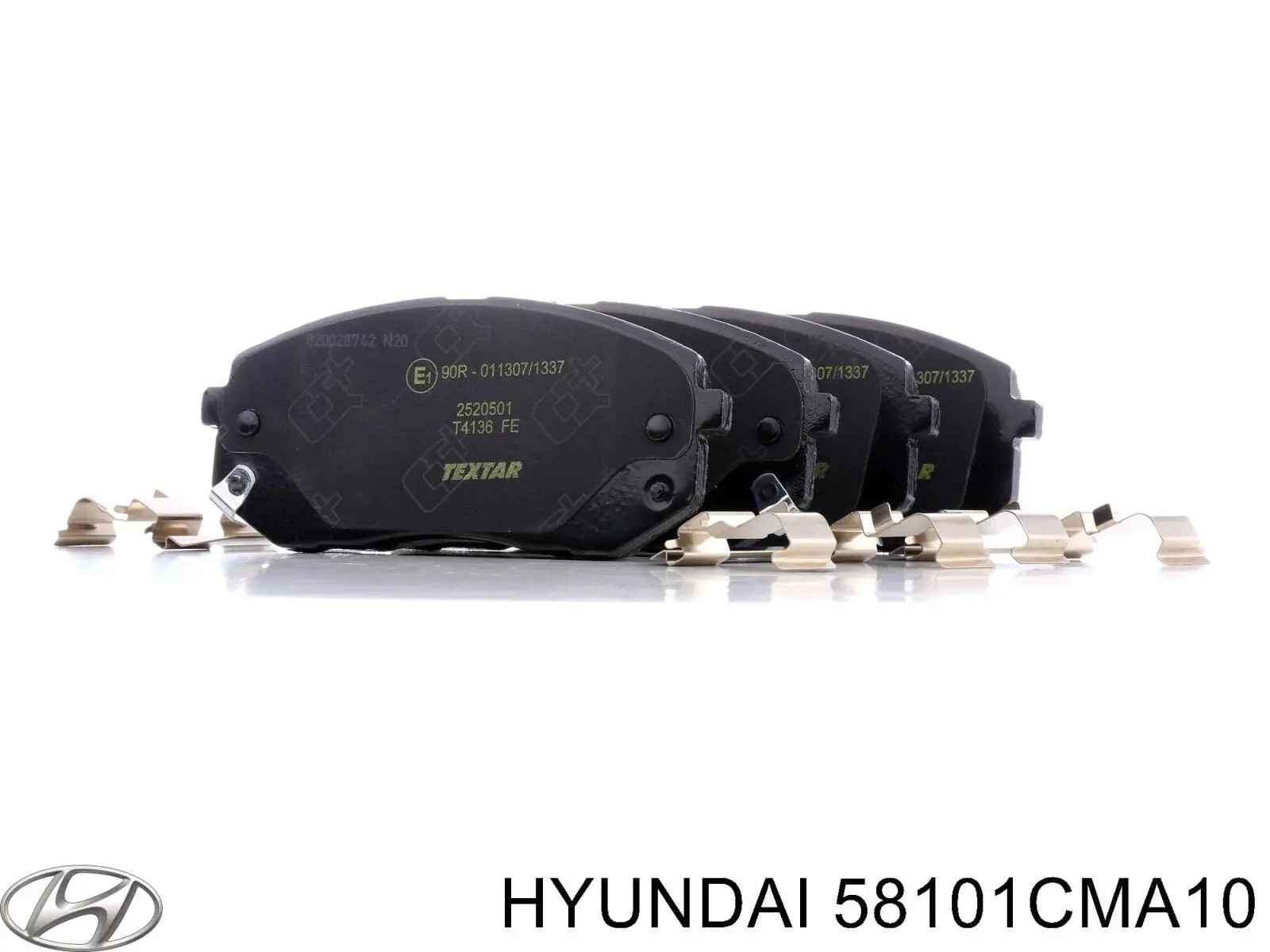 58101CMA10 Hyundai/Kia pastillas de freno delanteras
