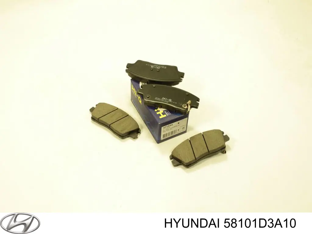 Pastillas de freno 58101D3A10 Hyundai/Kia
