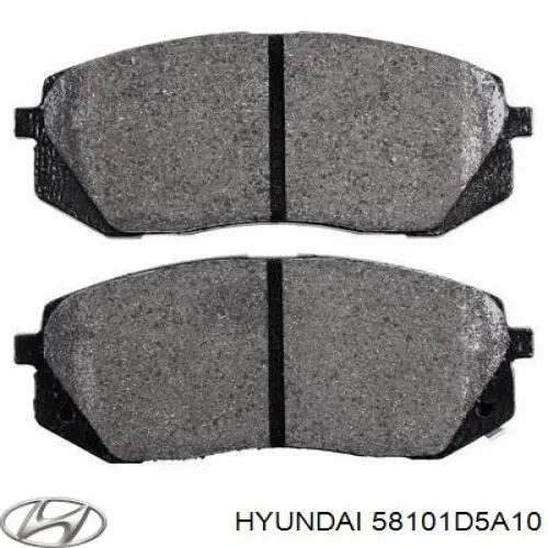 Pastillas freno delanteras Hyundai/Kia 58101D5A10 precio, desde 29,72 EUR