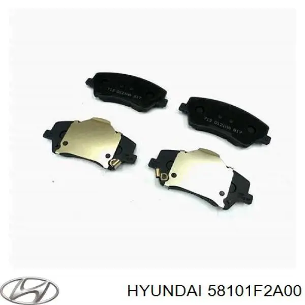 Pastillas freno delanteras Hyundai/Kia 58101F2A00 precio, desde 27,82 EUR