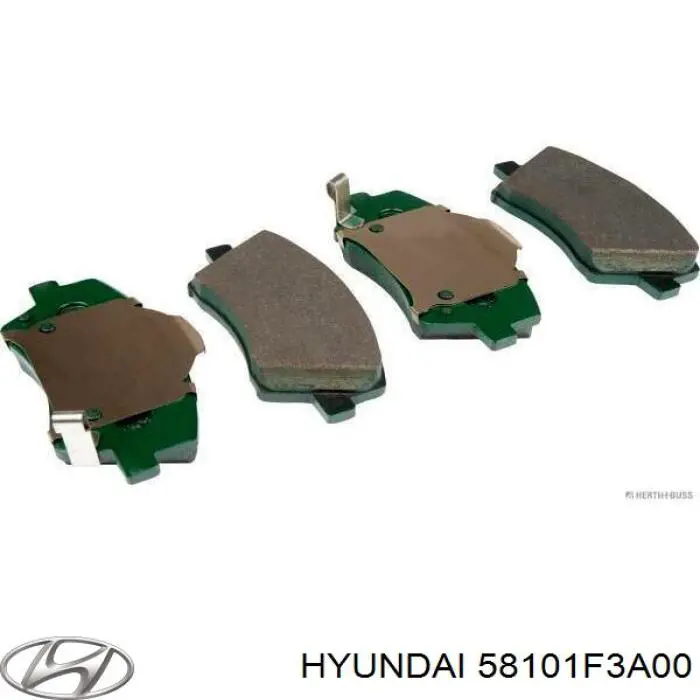 Pastillas freno delanteras Hyundai/Kia 58101F3A00 precio, desde 27,82 EUR