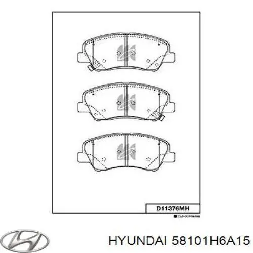 58101H6A15 Hyundai/Kia