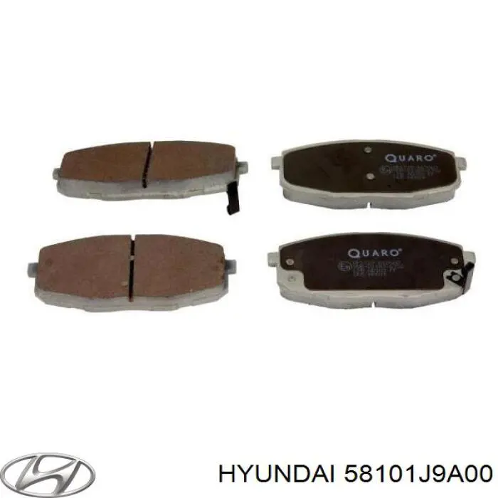 Pastillas freno delanteras Hyundai/Kia 58101J9A00 precio, desde 36,42 EUR