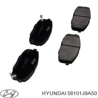 58101J9A50 Hyundai/Kia pastillas de freno delanteras