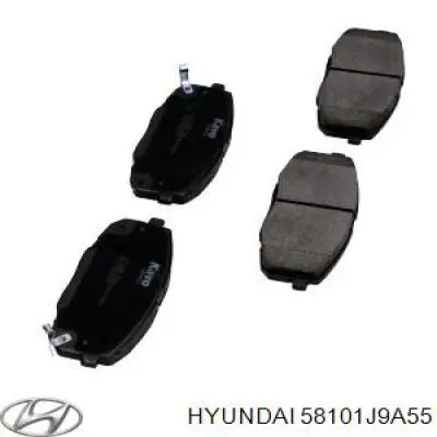 58101J9A55 Hyundai/Kia Pastillas delanteras