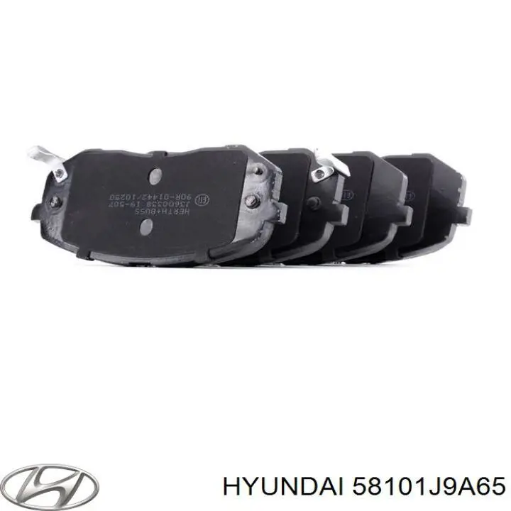 Comprar 58101J9A65 Hyundai/Kia Pastillas delanteras de freno