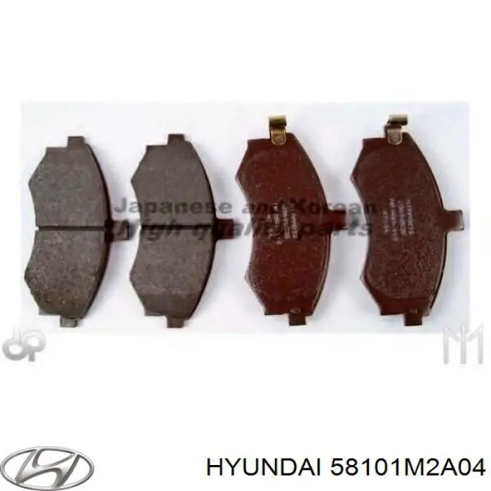 Pastillas freno delanteras Hyundai/Kia 58101M2A04 precio, desde 30,43 EUR