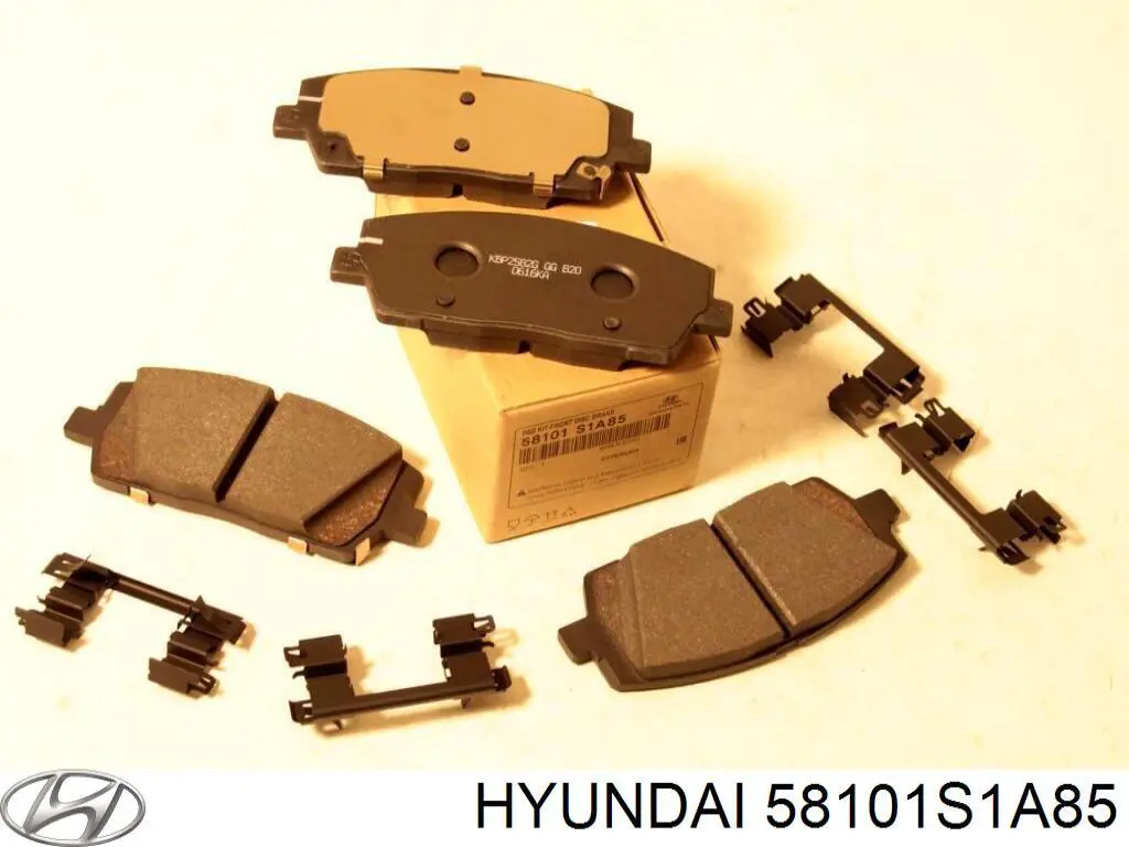 58101C5A75 Hyundai/Kia Pastillas delanteras