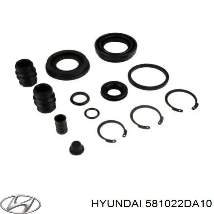 581022DA10 Hyundai/Kia juego de reparación, pinza de freno delantero