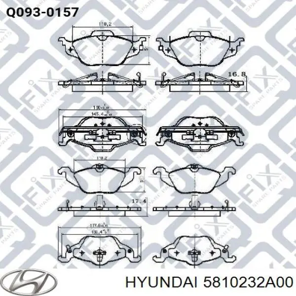 5810232A00 Hyundai/Kia