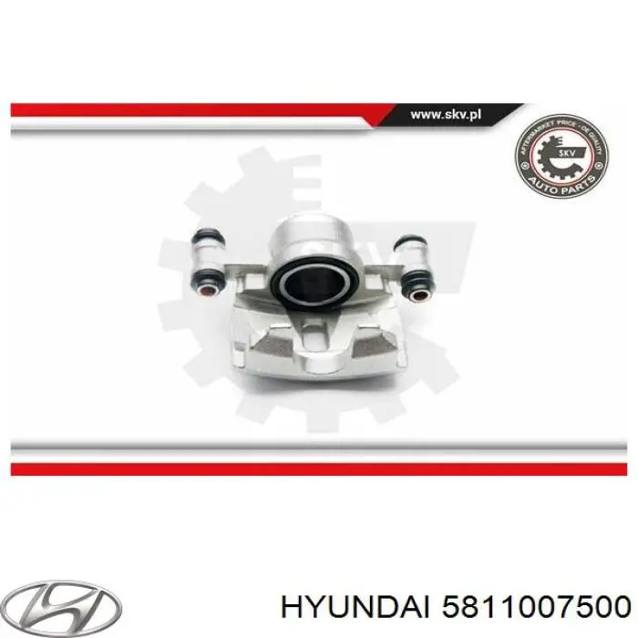 Comprar 5811007500 Hyundai/Kia Pinza de freno delantera izquierda