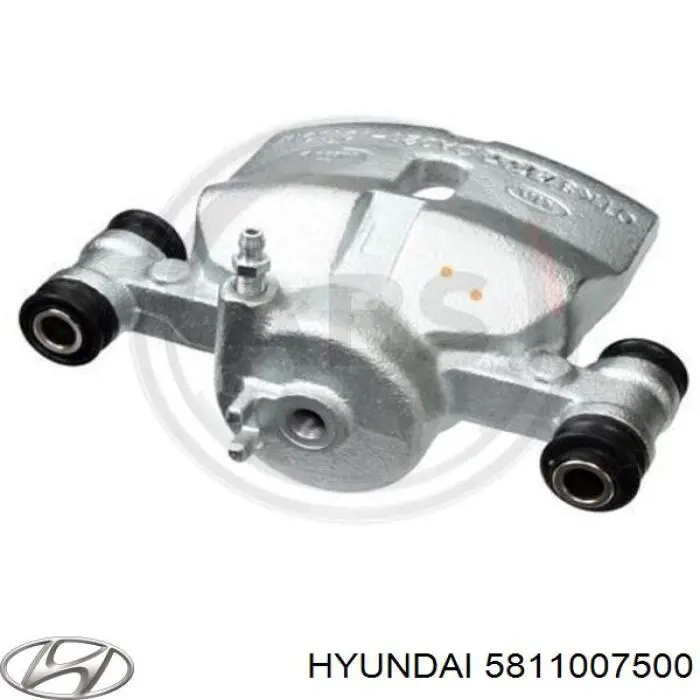 Pinza de freno, Eje delantero izquierda Hyundai/Kia 5811007500