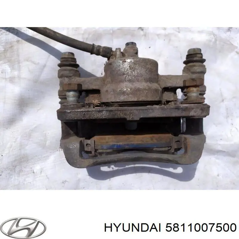 5811007500 Hyundai/Kia Pinza de freno delantera izquierda