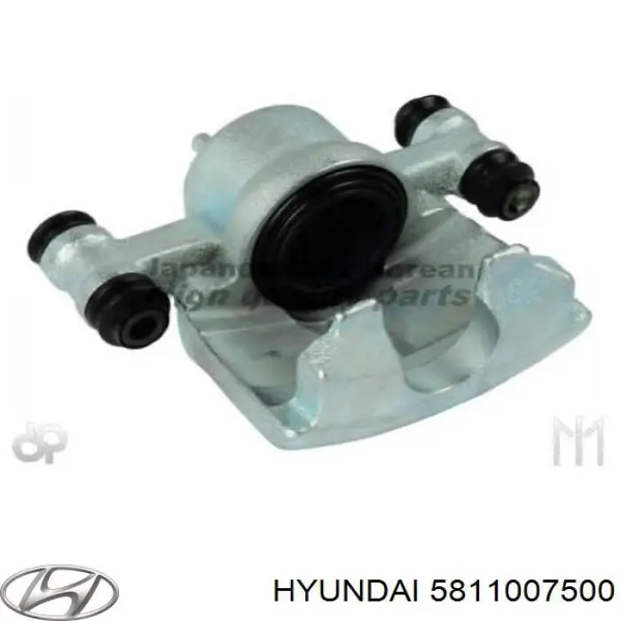 5811007500 Hyundai/Kia pinza de freno delantera izquierda