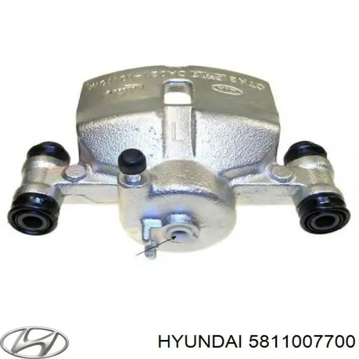 5811007700 Hyundai/Kia pinza de freno delantera izquierda