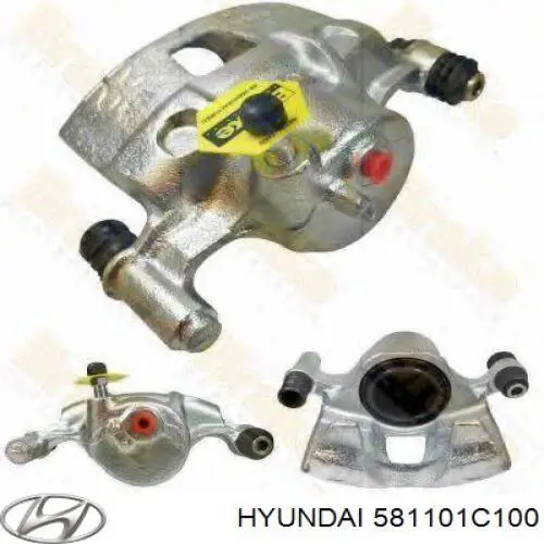 Comprar 581101C100 Hyundai/Kia Pinza de freno delantera izquierda