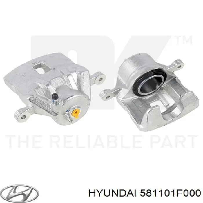 Pinza de freno delantera izquierda Hyundai/Kia 581101F000 precio, desde 50,88 EUR