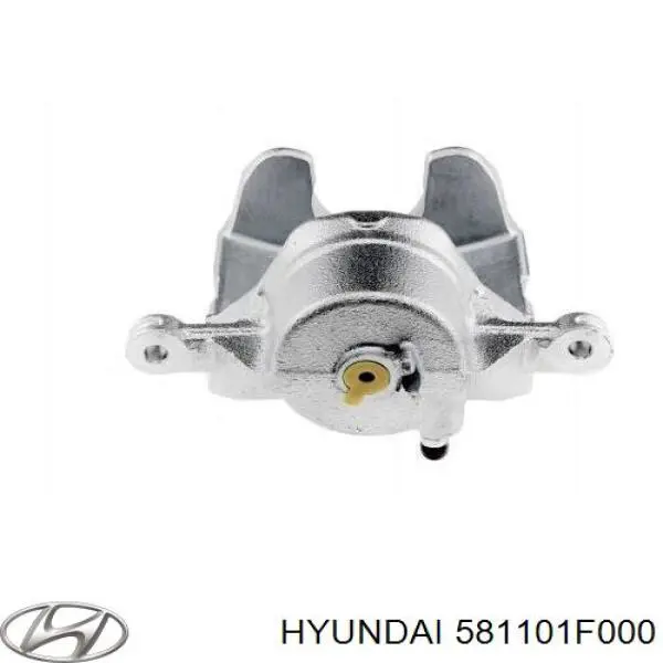 581101F000 Hyundai/Kia pinza de freno delantera izquierda