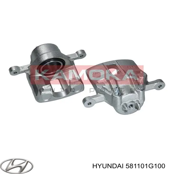 581101G100 Hyundai/Kia Pinza de freno delantera izquierda