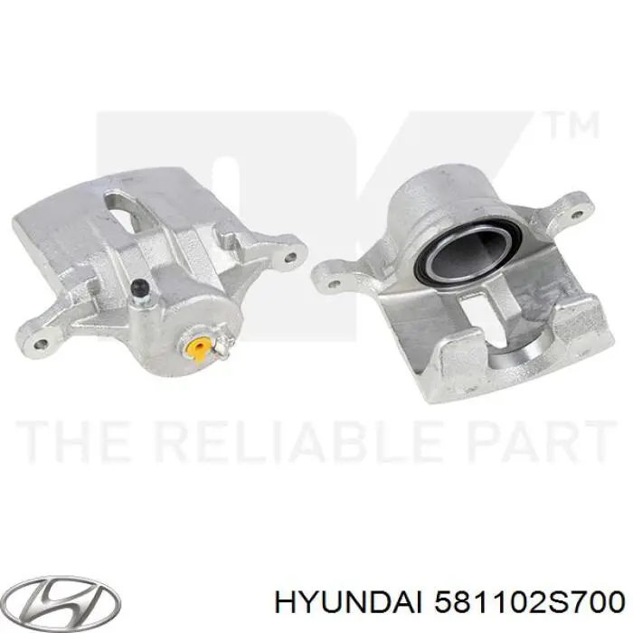Comprar 581102S700 Hyundai/Kia Pinza de freno delantera izquierda