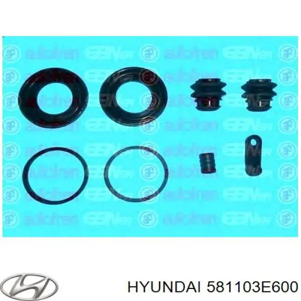 Comprar 581103E600 Hyundai/Kia Pinza de freno delantera izquierda