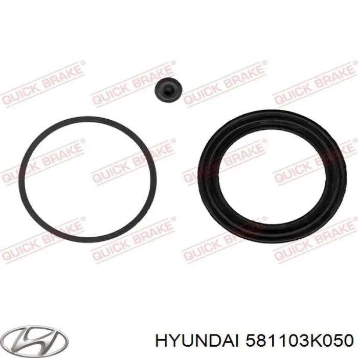 Pinza de freno delantera izquierda Hyundai/Kia 581103K050 precio, desde 63,56 EUR