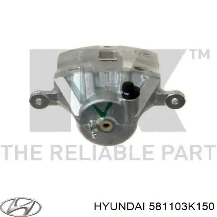 Pinza de freno delantera izquierda Hyundai/Kia 581103K150 precio, desde 62,44 EUR