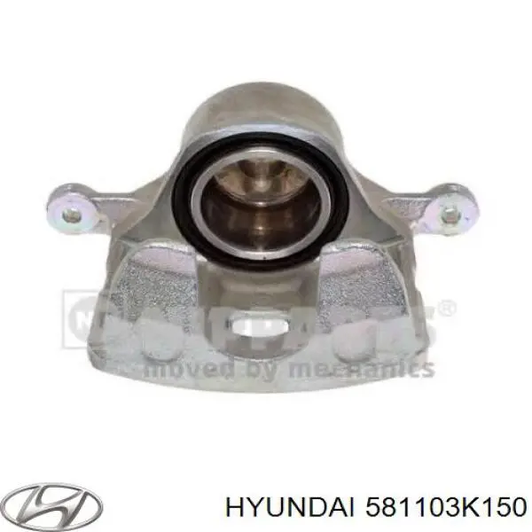 581103K150 Hyundai/Kia pinza de freno delantera izquierda