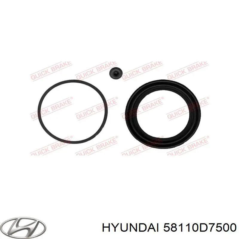 Pinza de freno delantera izquierda Hyundai/Kia 58110D7500 precio, desde 73,28 EUR