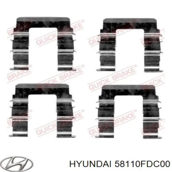 Pinza de freno delantera izquierda Hyundai/Kia 58110FDC00 precio, desde 64,38 EUR